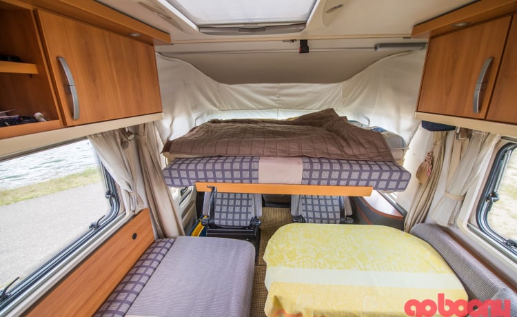 Hymer B 508 CL – Interno compatto e molto spazioso