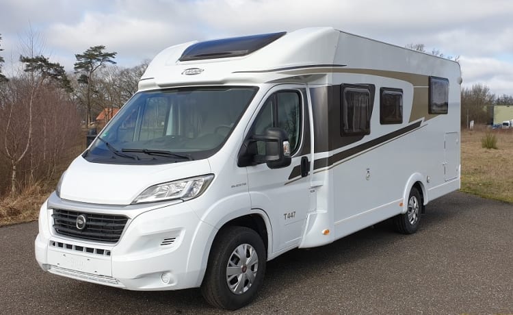 De Carado T447 camper, voor Uw ultieme vakantie gevoel.