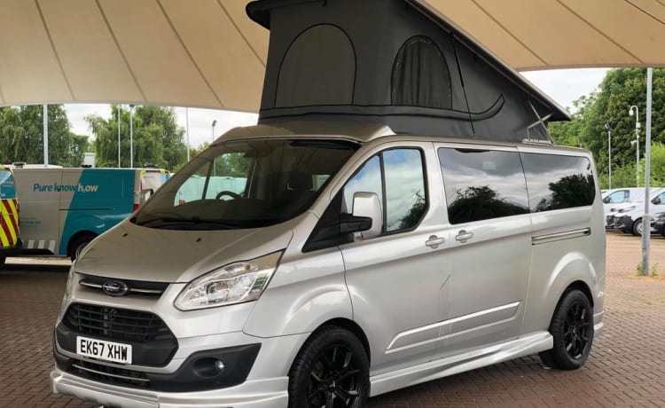 4-persoons Ford campervan