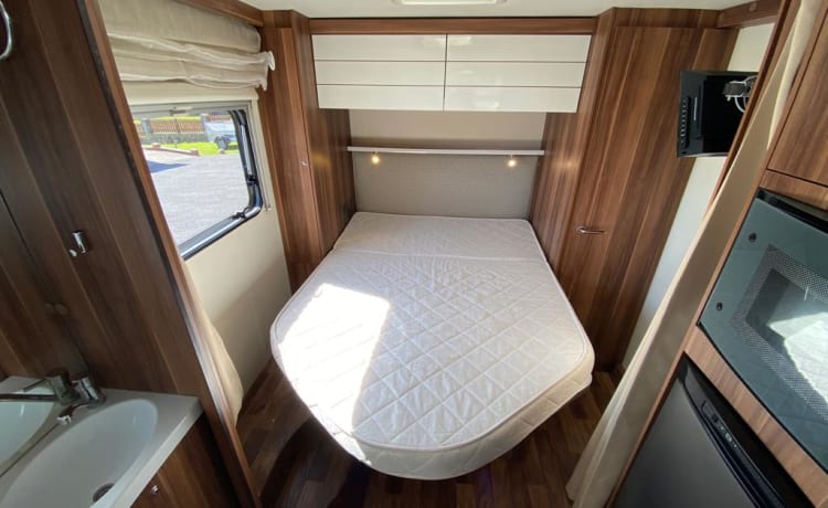 Big Noa – Meet Big Noa - fully equipped 4 berth, 4 belts, family & pet friendly.