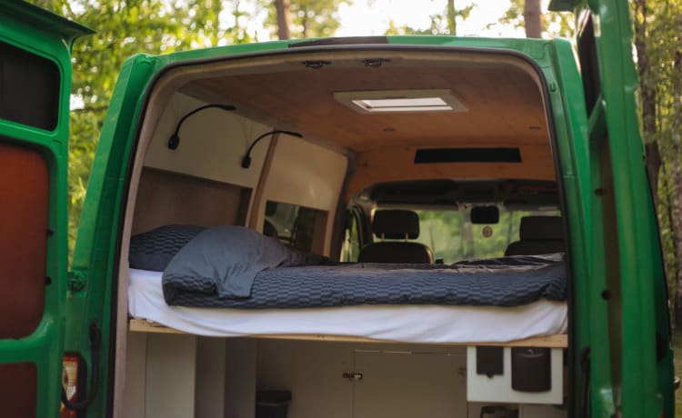 The Green House - Un Renault Master autonomo di lusso con due posti letto!