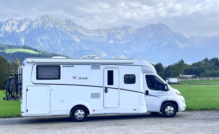 Camping verbunden mit Komfort