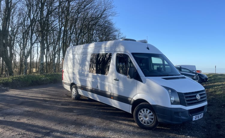 Volkswagen Crafter 2016 met 2 slaapplaatsen