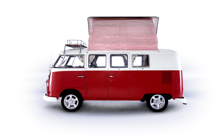 Barbarella – 4-persoons Volkswagen campervan uit 1967