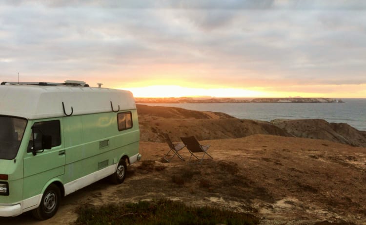 Samba – "Sambabus" Volkswagen LT 28 verde menta