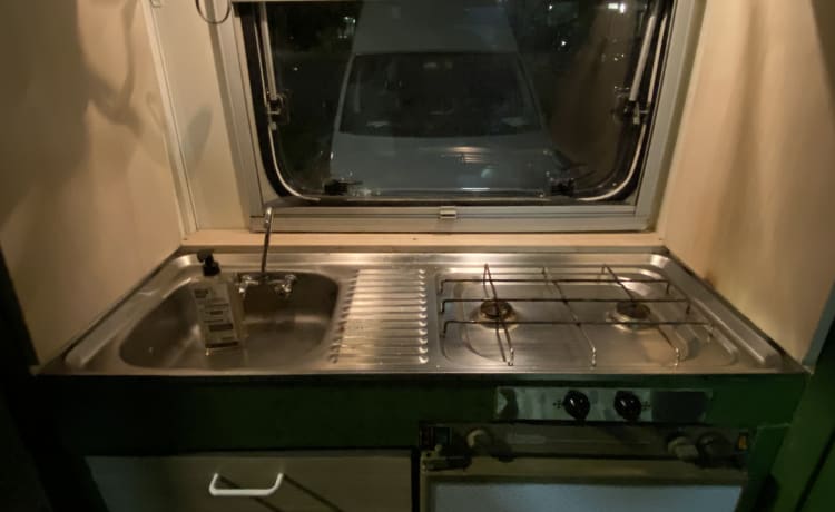 Beau camping-car Fiat Ducato Alcôve de 1992