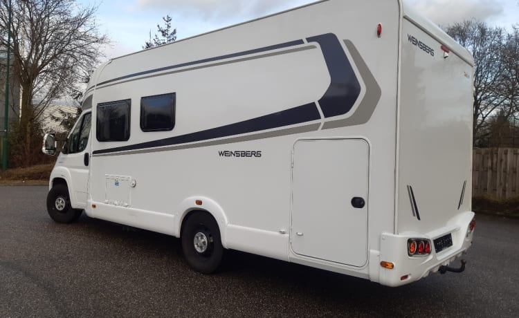 Fully furnished 4p Weinsberg 2018, length beds