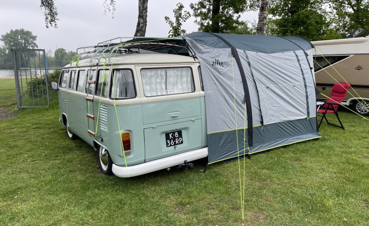 Pistache – Classic VW T2 Panorama bus