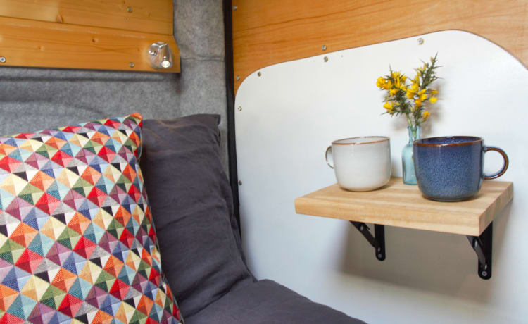 Art – 3 berth Mercedes Sprinter Campervan - Hand-crafted, 1-of-a-kind.