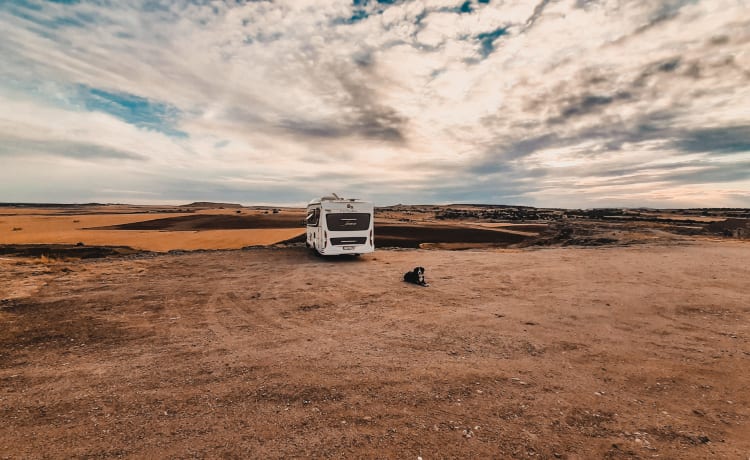 Volledig Uitgeruste + Autonome 4p Fiat Semi-Integraal met Level Systeem