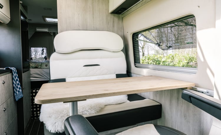 Jackie's hut – Bellissimo Peugot Camperbus, 150 CV