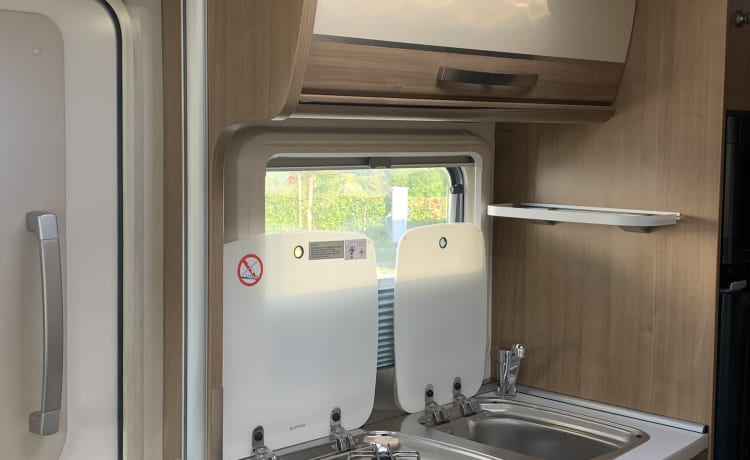 Luxury Hymer Integrated Camper