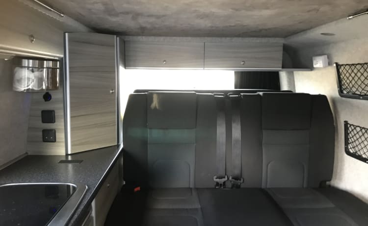 4 berth Volkswagen bus from 2018