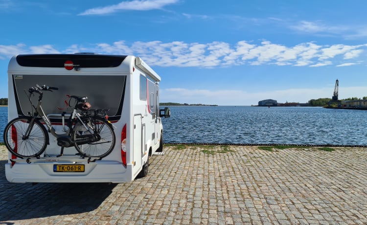  Bürstner Travel Van T620G, luxe 2 personen, ook voor offgrid.