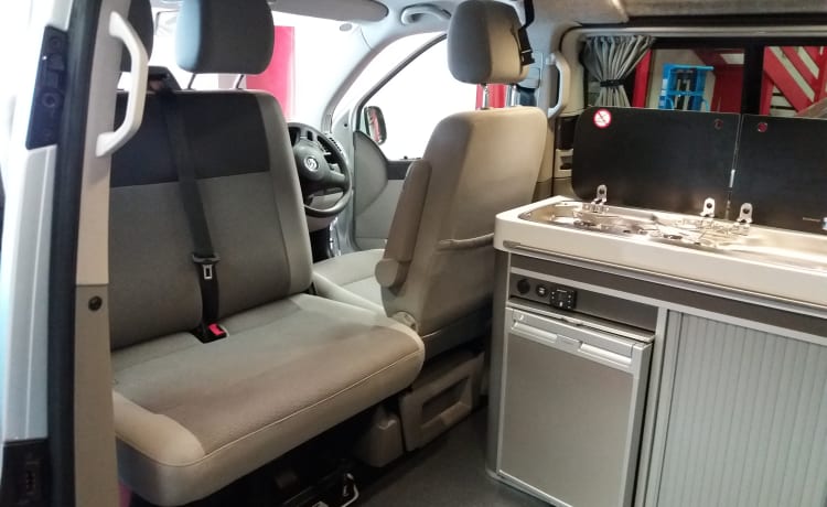 Camper Van Beethoven – Camper Volkswagen a 4 posti letto del 2015