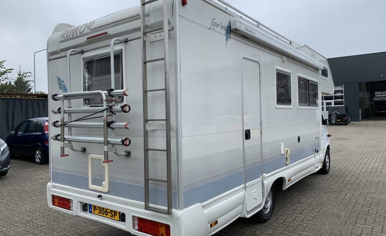 Bari – family camper 7p Rimor alcove from 2001