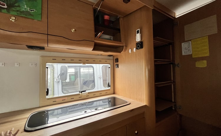 Fiat Ducato Alkoof Camper voor met het (jonge) gezin