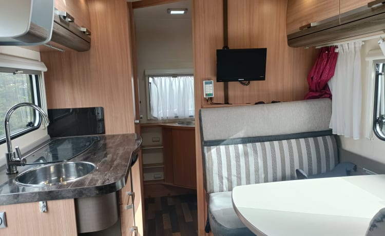 Kleiner Knauser – Knaus 550 Sky traveller 