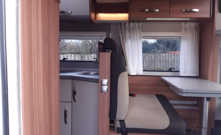 Fully furnished 4p Weinsberg 2018, length beds