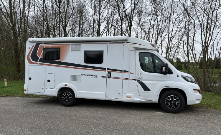 Fijne compacte camper (2020) voor 2 personen