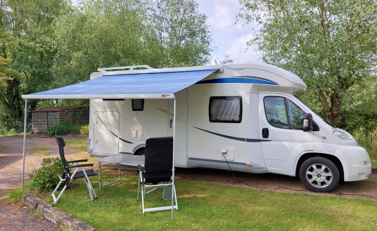 Camping-car de luxe complet, 5 personnes