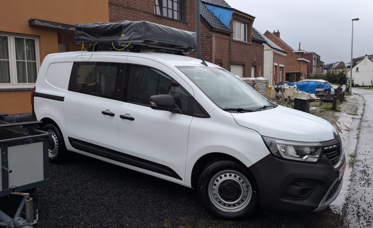 Buitenbende – mini camper Renault Kangoo extended 2024