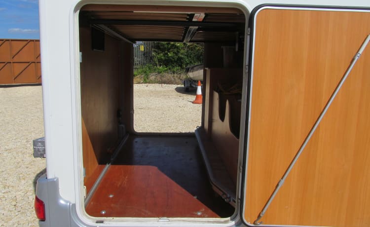 Albert – 4 berth Chausson Welcome Motorhome with a large garage-with deadlocks   