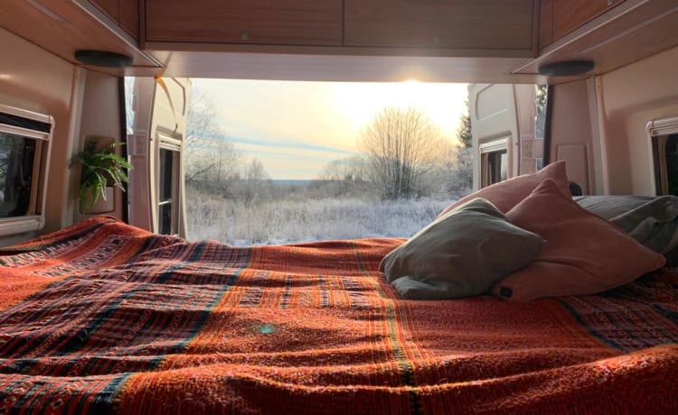 Hymercar – Dormir dans une tente de toit !