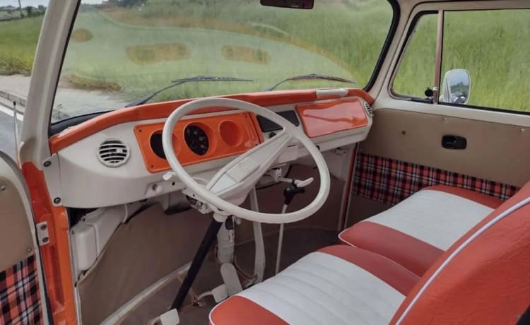 Bohemien – Camper Volkswagen T2 retrò: abbraccia l'avventura indimenticabile.