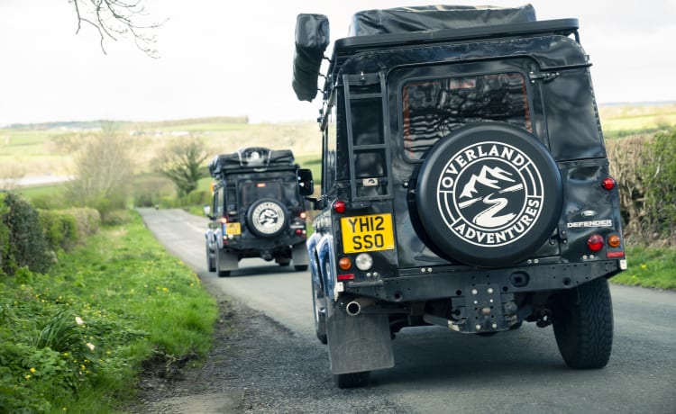 STEVENSON – Land Rover-dakdak met 3 slaapplaatsen uit 2012