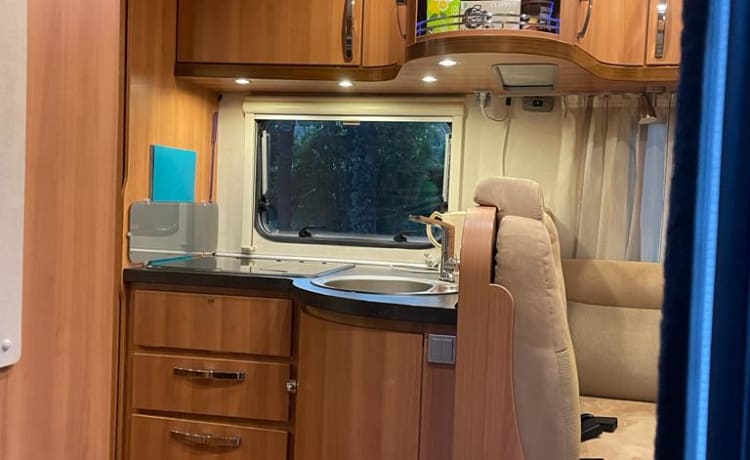 2p Hymer semi-integrated uit 2021