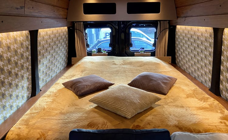 Luxury bus camper incl. E-bikes!