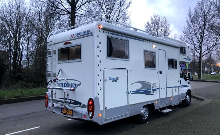 Bob – Ruime, gezellige camper met airco+navigatie voor gezin