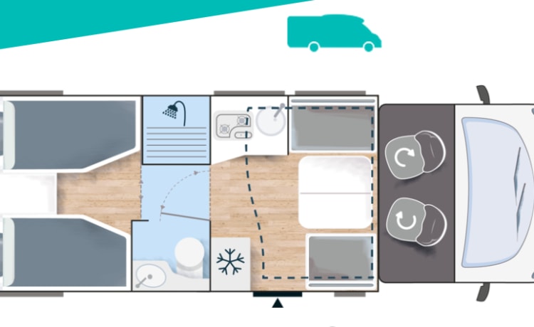 Chausson 4 Personen Teilintegrierte ab 2022