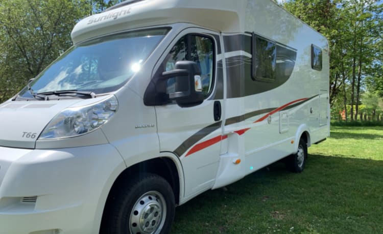 Moderne camper met alle gemakken!  – Sole in alto!