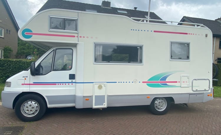 Spacious comfortable alcove camper