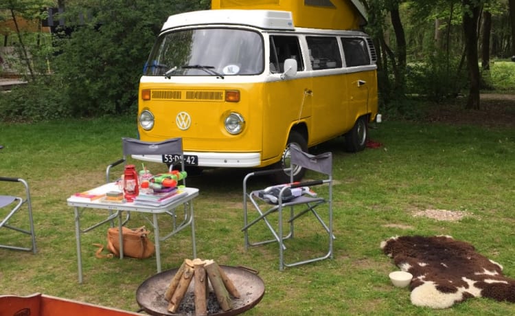 Fantastico camper Volkswagen T2 Westfalia