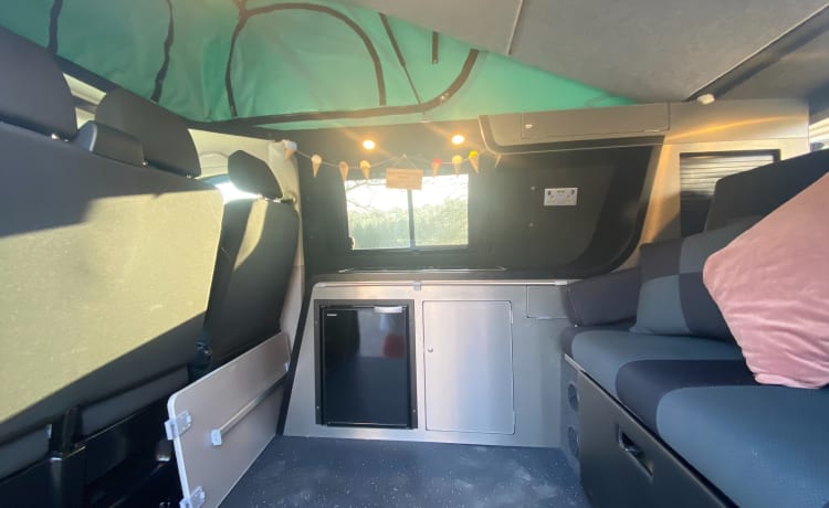 Indy – Indy - Camper per famiglie VW T6 - Aria condizionata, riscaldamento