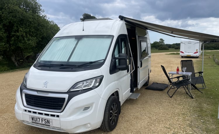 Benson – 4 Berth Peugeot  camper van from 2017