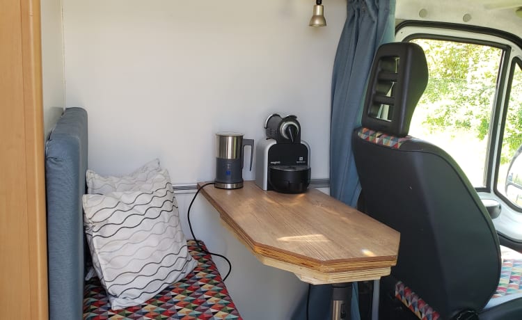 Amigo – Fiat bus camper for 2 people