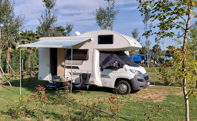 Roadtripper – Mobilhome Alkoof 4 pers