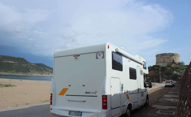 Marcello – Fiat Camper Grenier 6 places