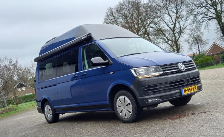 Harry – LUXE 5p Volkswagen SUNLINER XL buscamper, Wintercamperen mogelijk!