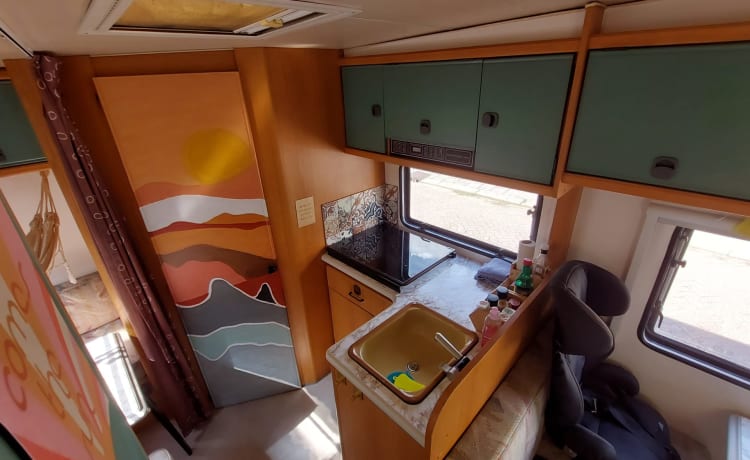 Opa camper – 5p Peugeot alcove from 1993