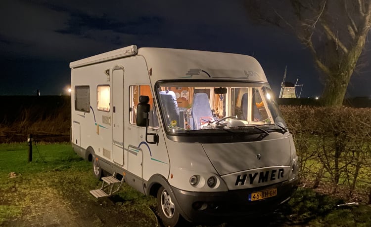 Start nu je avontuur! – 4p Hymer | Off-the-grid possible