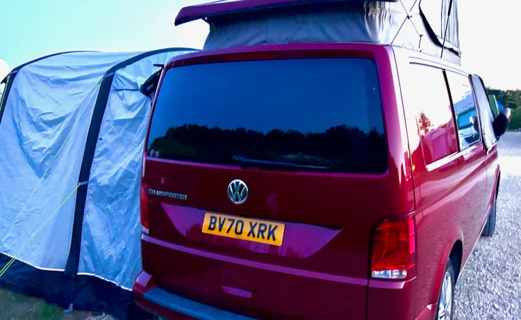 4 berth Volkswagen campervan from 2020