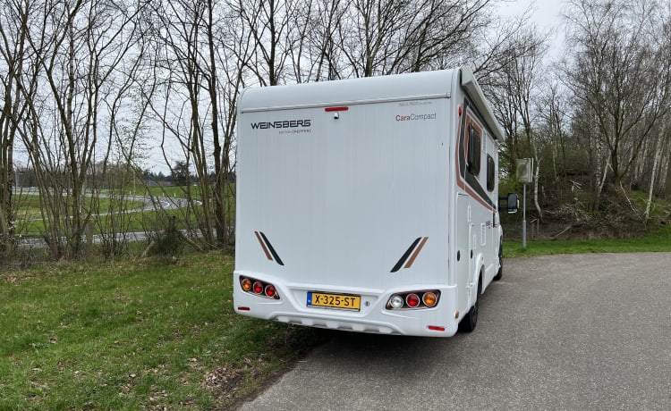 Fijne compacte camper (2020) voor 2 personen