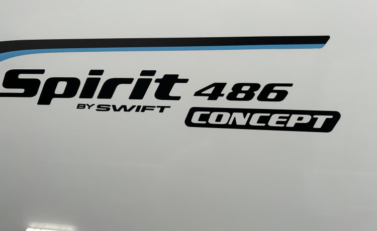 swift spirit concept  – 6 Berth Swift Spirit Concept-verzekering inbegrepen in de prijs