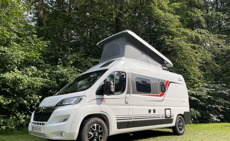 Brandneuer Campervan Burstner Campeo 4P