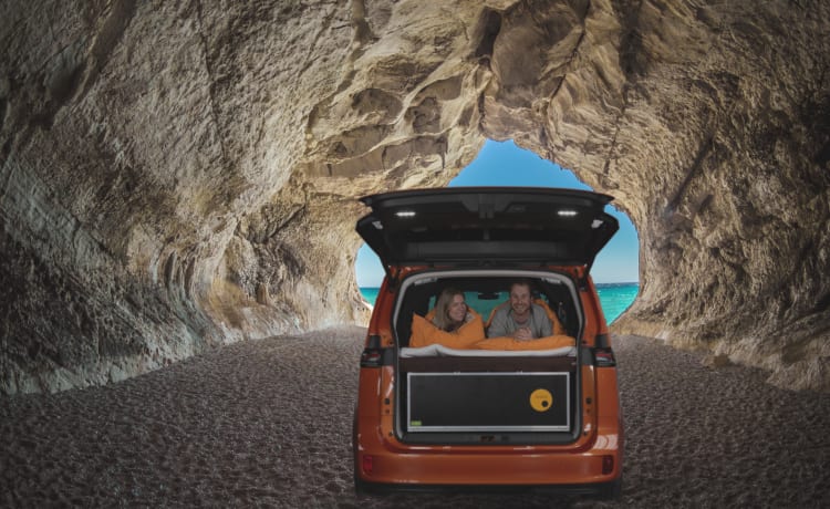 E-Camper – 2-4p VW ID.Buzz (Orange, 2023) Electric